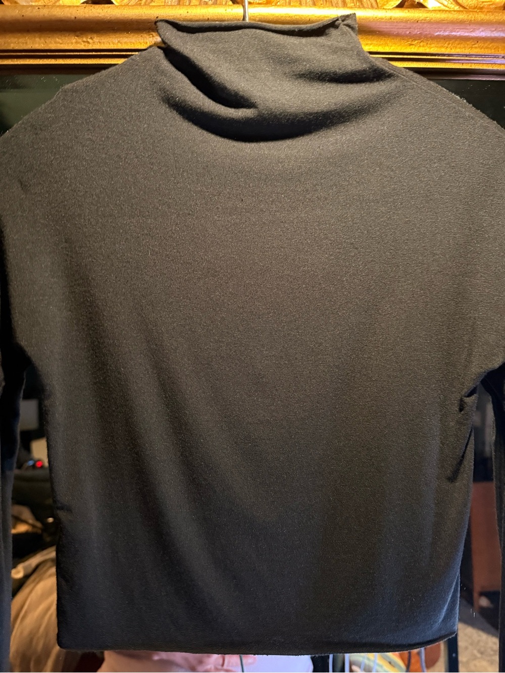Joah Brown Cropped Modal Turtleneck - Picture 7 of 10